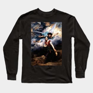 Joan of Arc by Eugène Thirion Long Sleeve T-Shirt